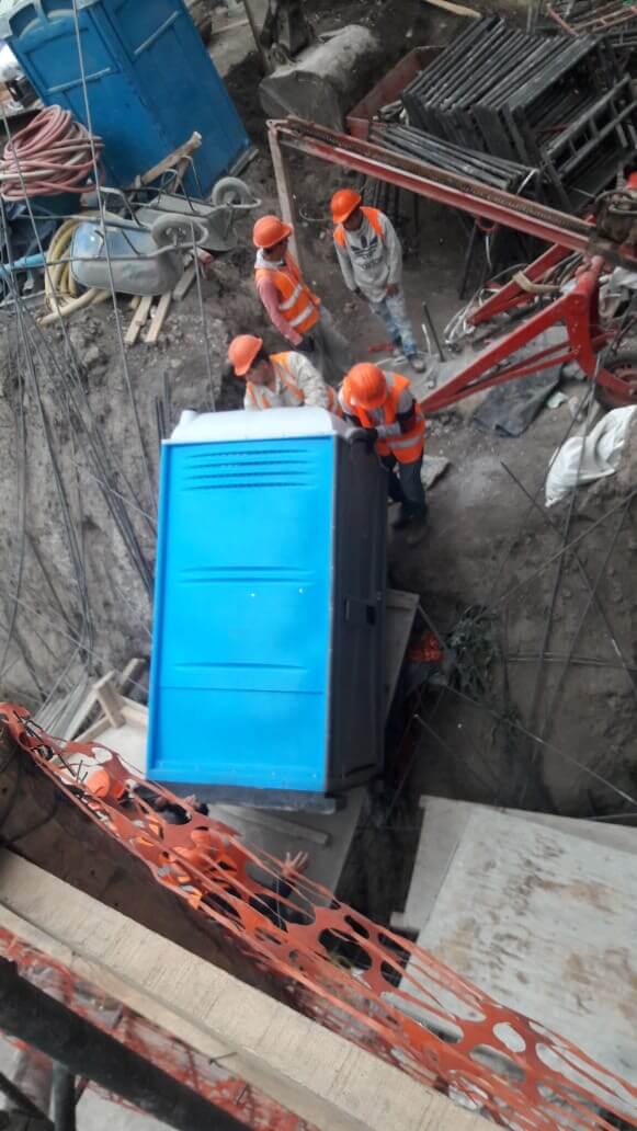 Sanirent baños móviles para construcción